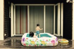 我が家に初めて…