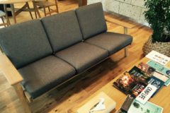 GE290ソファーを冬仕様に