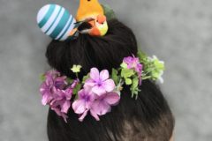 可笑しな髪型の日